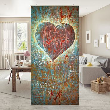 Raumteiler - Lovely Thoughts 250x120cm