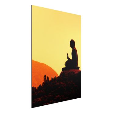 Alu-Dibond Bild - Resting Buddha