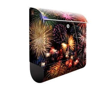 Design Briefkasten Fireworks 39x46x13cm