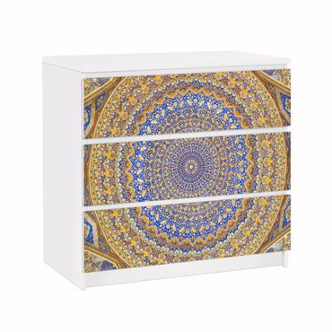 Möbelfolie für IKEA Malm Kommode - Klebefolie Dome of the Mosque