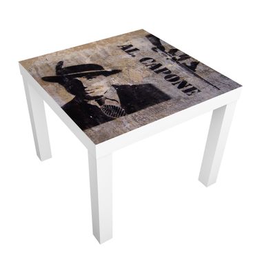 Möbelfolie für IKEA Lack - Klebefolie Al Capone