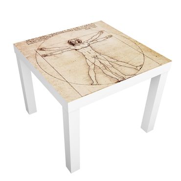 Möbelfolie für IKEA Lack - Klebefolie Da Vinci