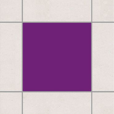 Fliesenaufkleber - Colour Purple Violett