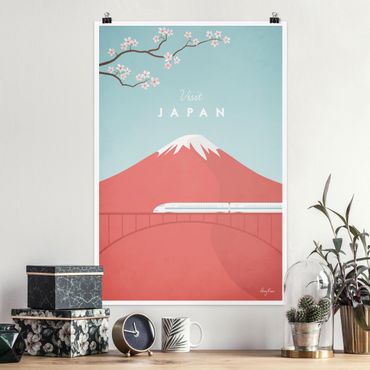 Poster - Reiseposter - Japan - Hochformat 3:2