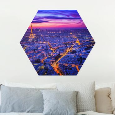 Hexagon Bild Forex - Paris bei Nacht