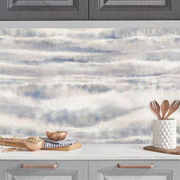Stänkskydd kök - Watercolour Fog Stripes