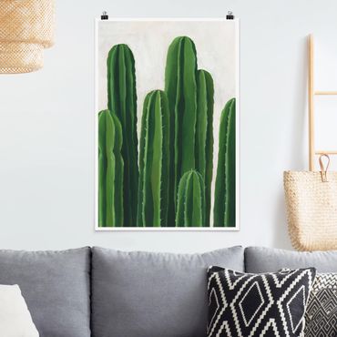 Poster - Lieblingspflanzen - Kaktus - Hochformat 3:2