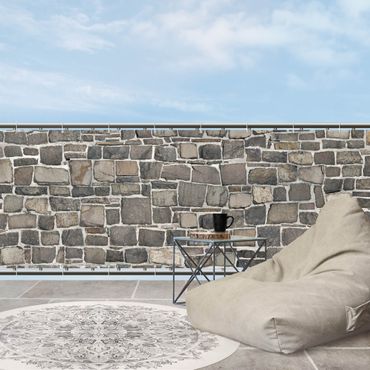 Insynsskydd för balkong - Quarry Stone Wallpaper Natural Stone Wall