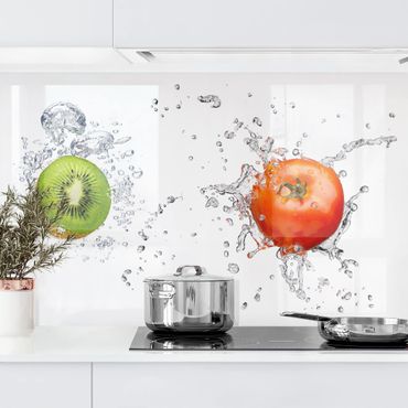 Küchenrückwand - Frische Früchte Komposition