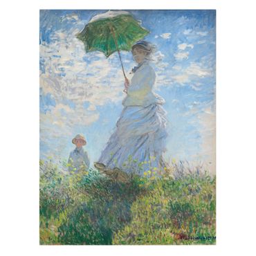Canvastavla - Claude Monet - Woman with Parasol