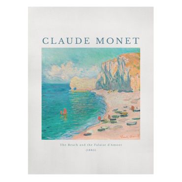 Canvastavla - Claude Monet - The Beach