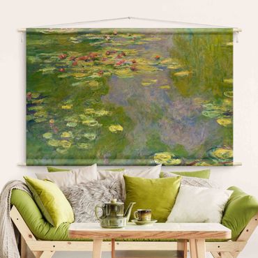 Gobeläng - Claude Monet - Green Waterlilies