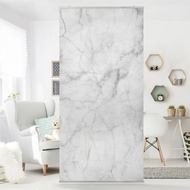Raumteiler - Bianco Carrara 250x120cm