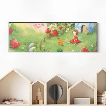 Utbytbar tavla - Little Strawberry Strawberry Fairy - In The Garden
