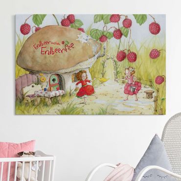 Akustiktavla - Little Strawberry Strawberry Fairy - Beneath The Raspberry Bush