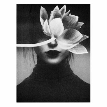 Canvastavla - Photo Experiment Lotus