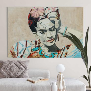 Akustiktavla - Frida Kahlo - Collage No.1