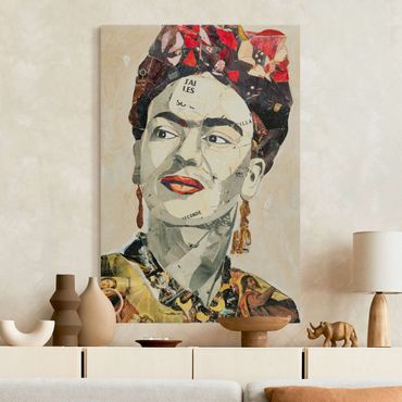 Akustiktavla - Frida Kahlo - Collage No.2