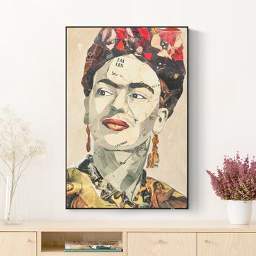 Ljuddämpande tavla - Frida Kahlo - Collage No.2