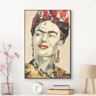 Utbytbar tavla - Frida Kahlo - Collage No.2
