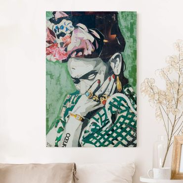 Akustiktavla - Frida Kahlo - Collage No.3