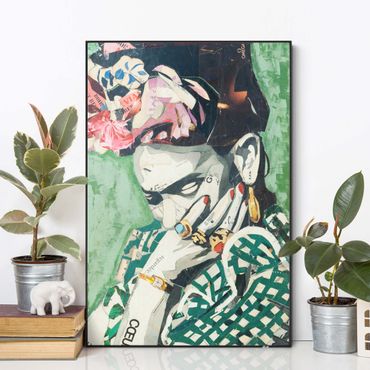 Utbytbar tavla - Frida Kahlo - Collage No.3
