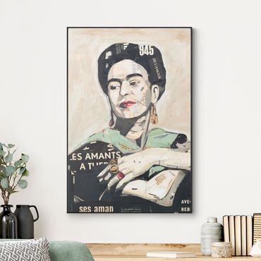 Utbytbar tavla - Frida Kahlo - Collage No.4