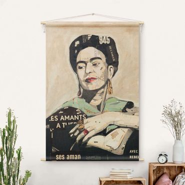 Gobeläng - Frida Kahlo - Collage No.4