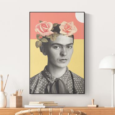 Ljuddämpande tavla - Frida Kahlo - Sunset Collage