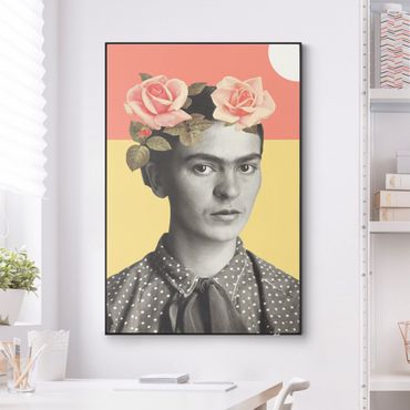 Utbytbar tavla - Frida Kahlo - Sunset Collage