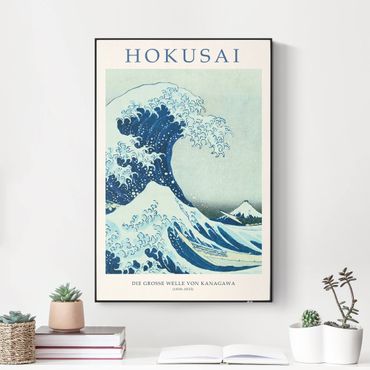 Ljuddämpande tavla - Katsushika Hokusai - The Big Wave Of Kanagawa - Museum Edition