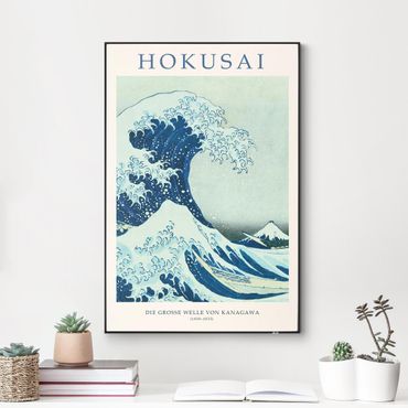 Utbytbar tavla - Katsushika Hokusai - The Big Wave Of Kanagawa - Museum Edition