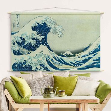 Gobeläng - Katsushika Hokusai - The Great Wave At Kanagawa
