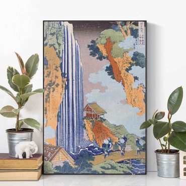 Ljuddämpande tavla - Katsushika Hokusai - Ono Waterfall