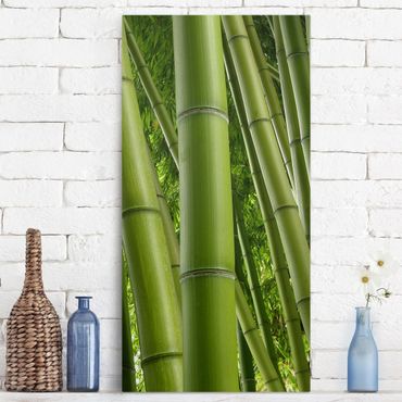 Leinwandbild - Bamboo Trees - Hoch 1:2
