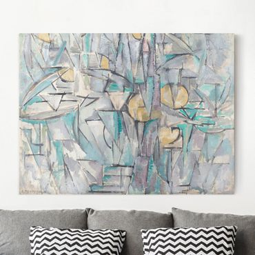 Leinwandbild - Piet Mondrian - Komposition X - Quer 4:3