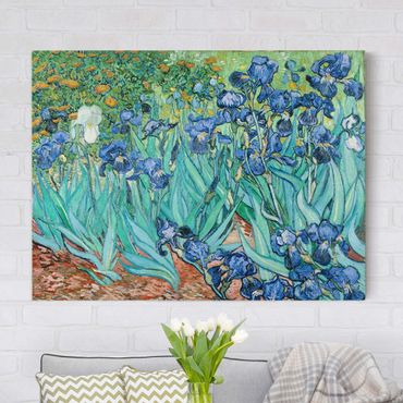 Leinwandbild - Vincent van Gogh - Iris - Quer 4:3