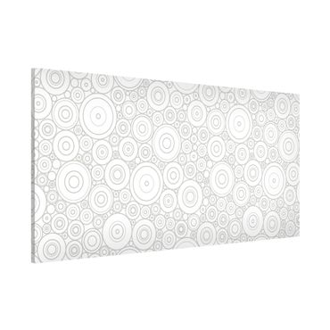 Magnettafel - Sezession White Light Grey - Memoboard Panorama Quer