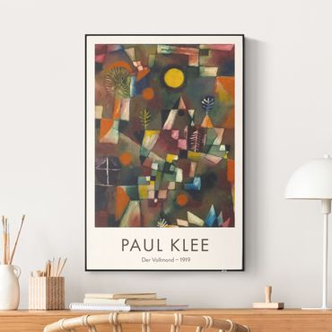 Ljuddämpande tavla - Paul Klee - The Full Moon - Museum Edition