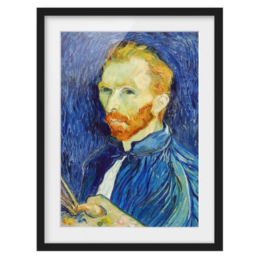 Tavla med ram - Van Gogh - Self Portrait