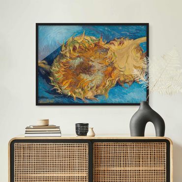 Tavla med ram - Van Gogh - Sunflowers