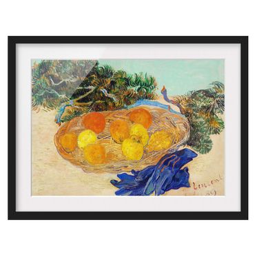 Tavla med ram - Van Gogh - Still Life with Oranges