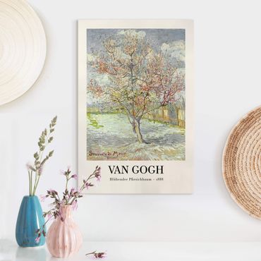 Canvastavla - Vincent van Gogh - Blossoming Peach Tree - Museum Edition