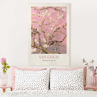 Canvastavla - Vincent van Gogh - Almond Blossom In Pink - Museum Edition