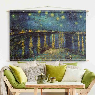 Gobeläng - Vincent Van Gogh - Starry Night Over The Rhone