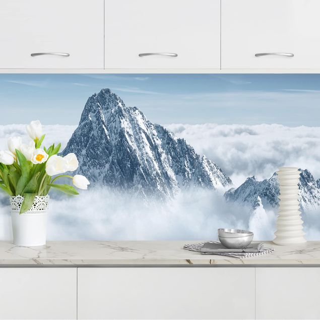 Kök dekoration The Alps Above The Clouds