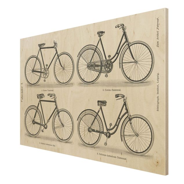 Tavlor Vintage Poster Bicycles