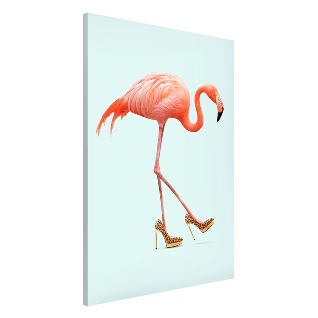Kök dekoration Flamingo With High Heels