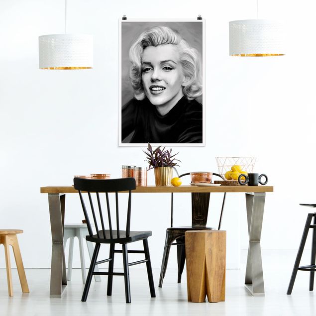 Posters vintage Marilyn In Private