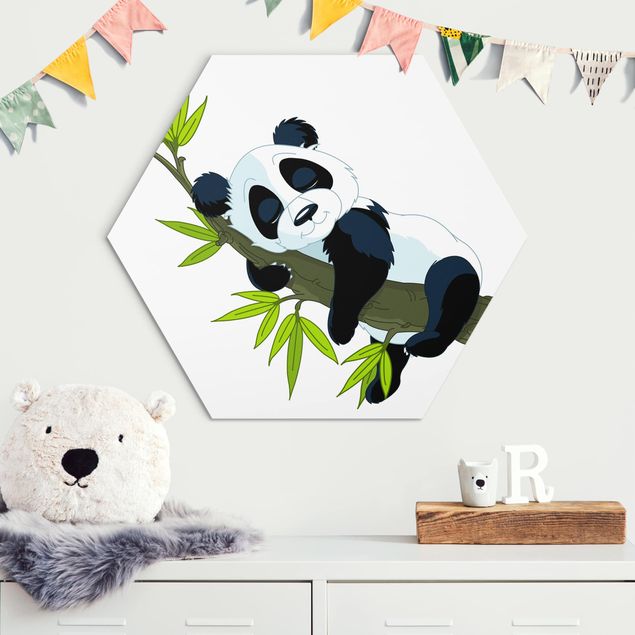 Inredning av barnrum Sleeping Panda